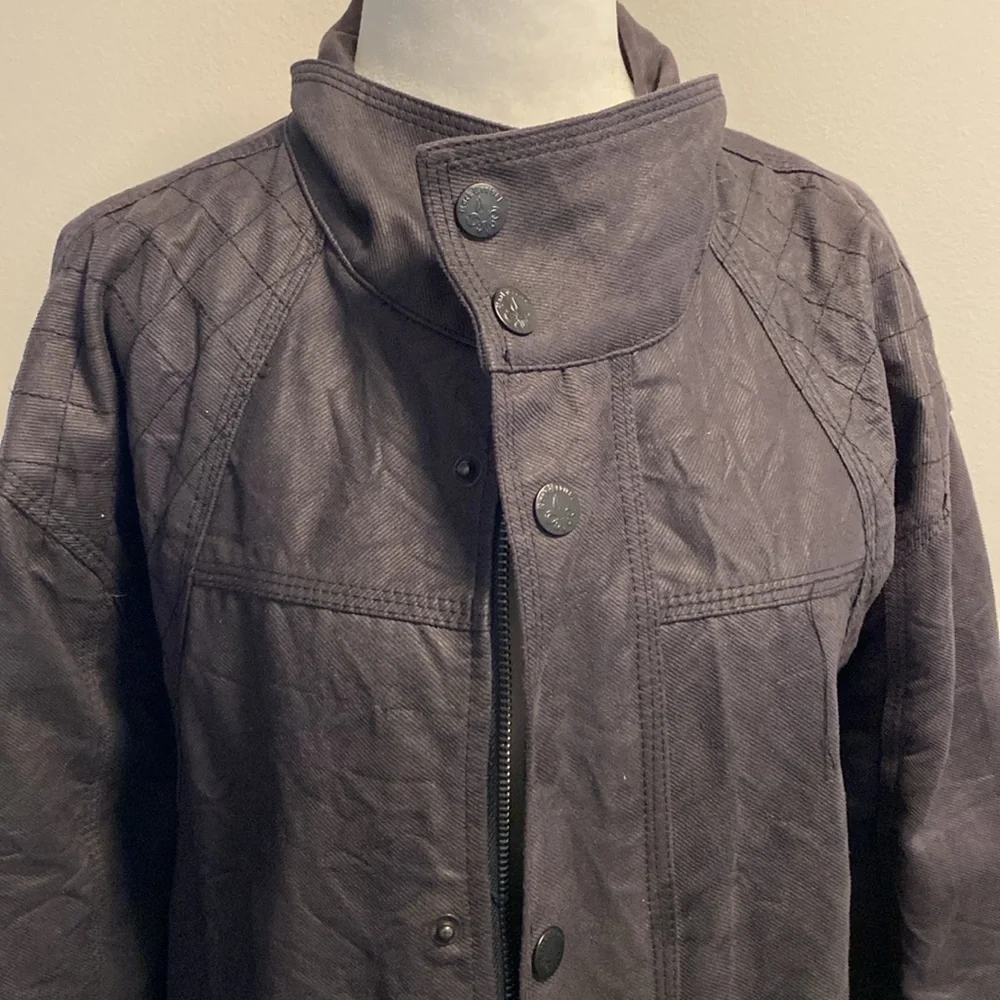 Rock Revival black denim like jacket
